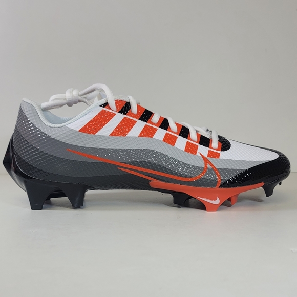 Nike Vapor Edge Speed 360 TB Football Cleats Mens Size Orange Black DV0780-001 - Picture 4 of 9